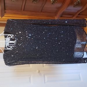 Vintage Sequin and Beaded Top